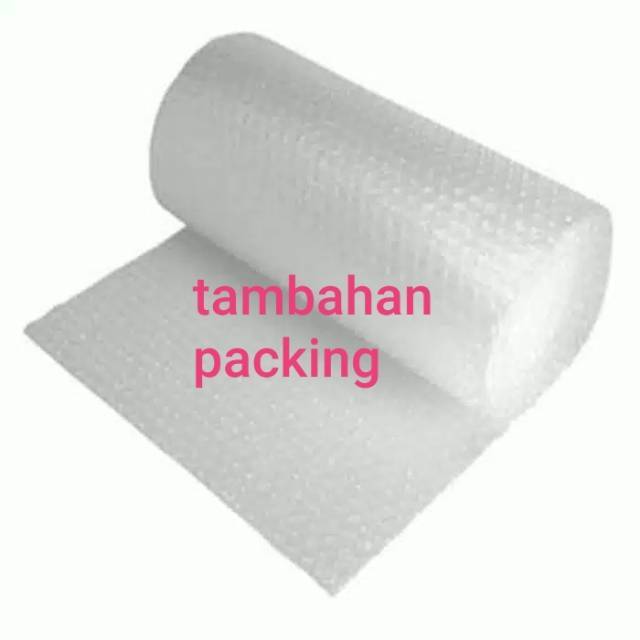 

Buble wrap tambahan packing