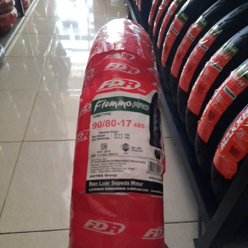 FDR Flemmo pro 90/80 ring 17 Non Tubeless