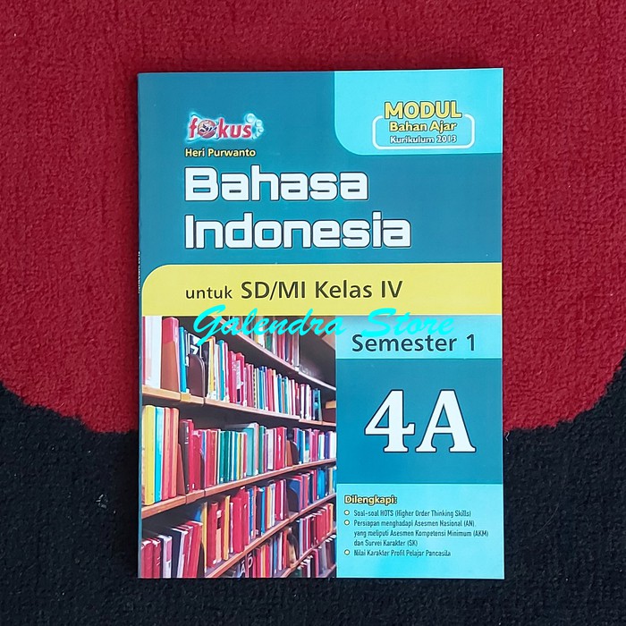 Lks Bhs Indonesia  Fokus SD/MI Kelas 4A