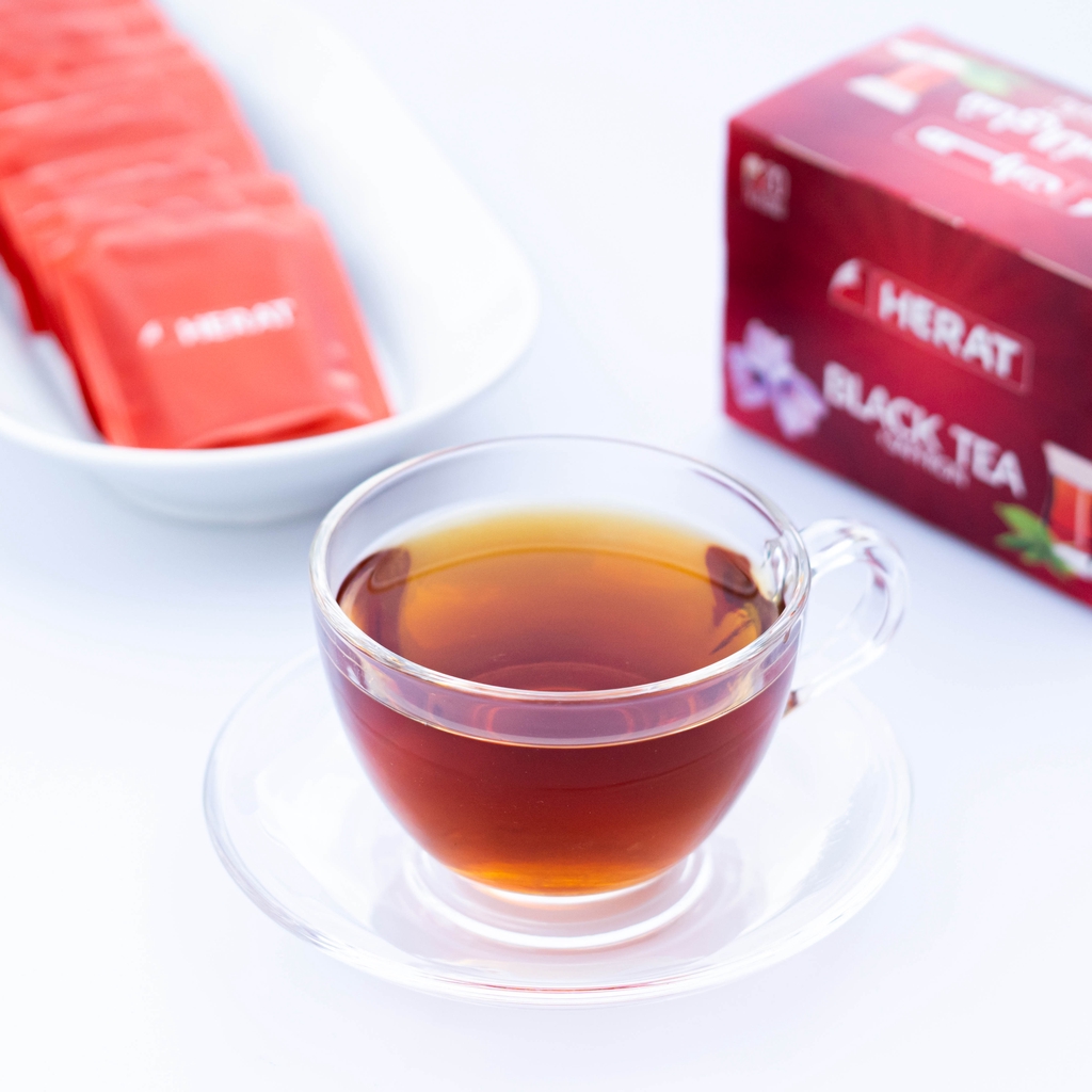 Herat Black Tea Saffron - Minuman Seduh Alami Teh Hitam dan Safron