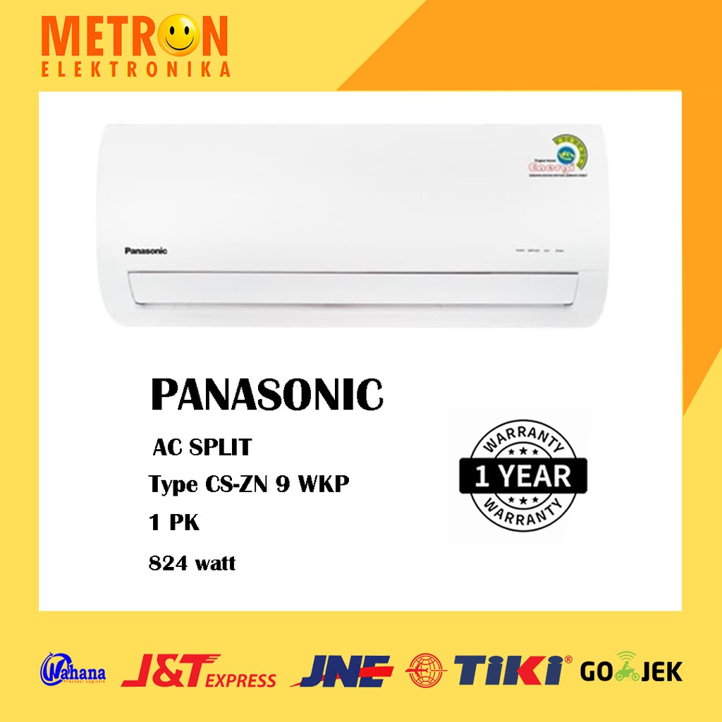 PANASONIC CS-ZN 9 WKP + R 1 PK FREON R 32 / INDOOR AC SPLIT / CSZN9WKP