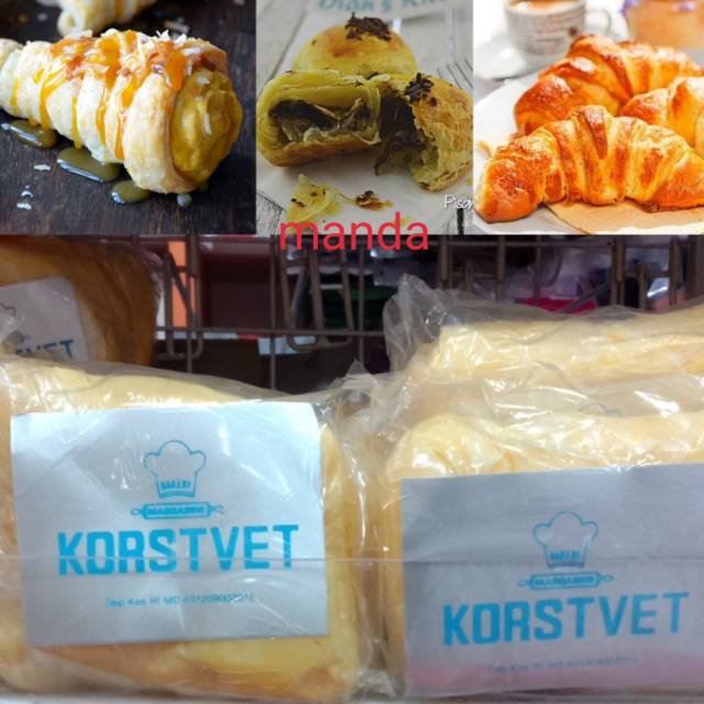 

Korstvet korvet margarine pastry mentega pastry enak korvest