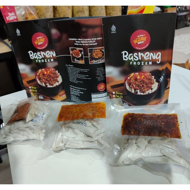 

BASRENG STIK MENTAH FROZEN KEMASAN BENING 250 GR