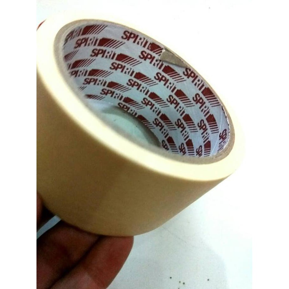 

Produk Unggulan Isolasi/Lakban/Lem Kertas 2 Inci/48 Mm 15 Meter Spirit Per Dus Isi 60