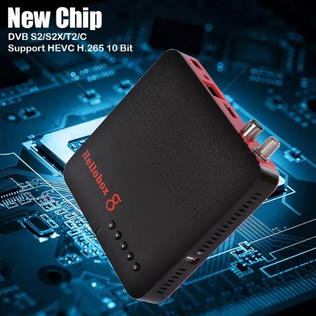 New HELLOBOX 8 DVB S2X MULTISTREAM  tanpa SCAM