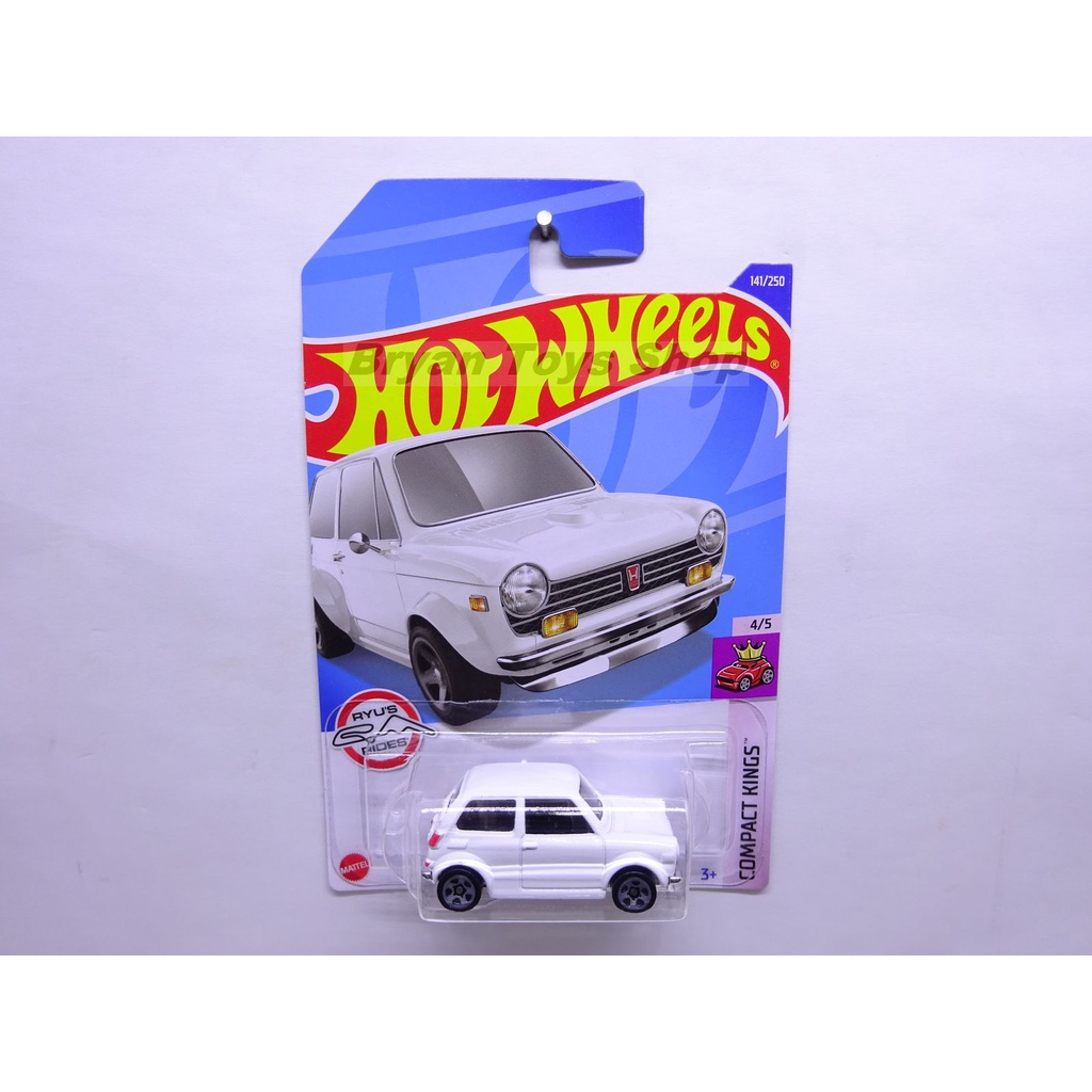 Hot Wheels Custom 70 Honda N600 Putih