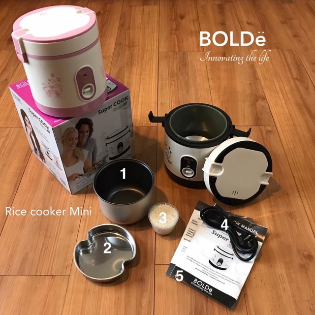 Super COOK BOLDe rice cooker mini Original BOLDe