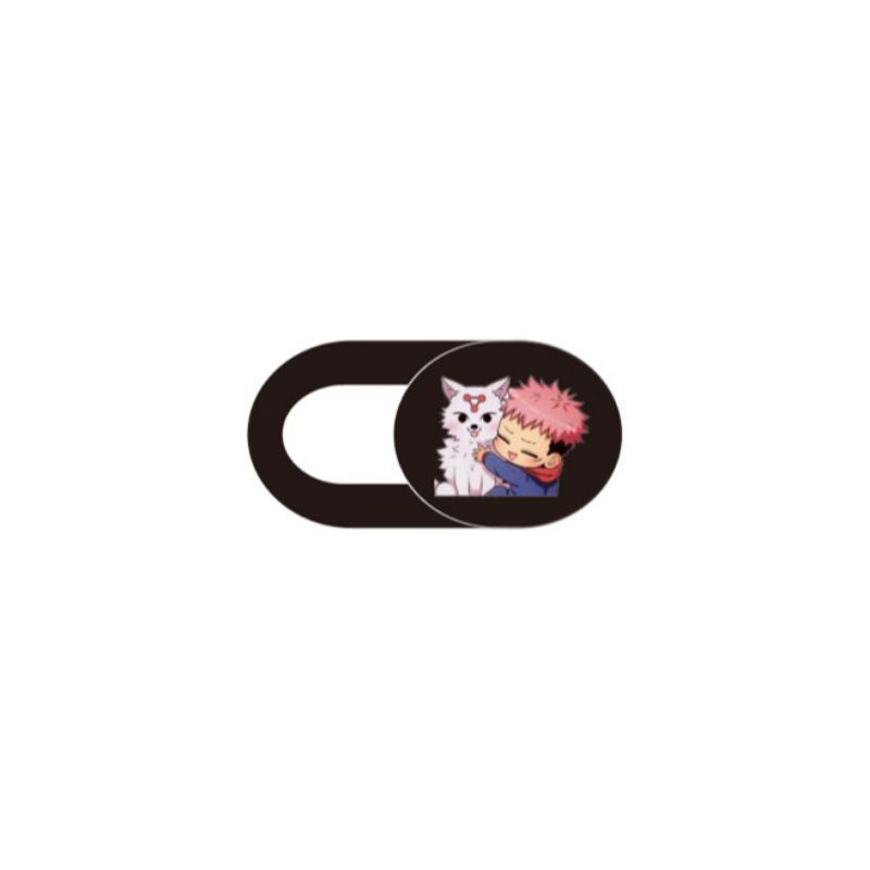 [Jujutsu Kaisen Edition] Penutup Kamera Cartoon Lucu Stiker Webcam Cover Camera