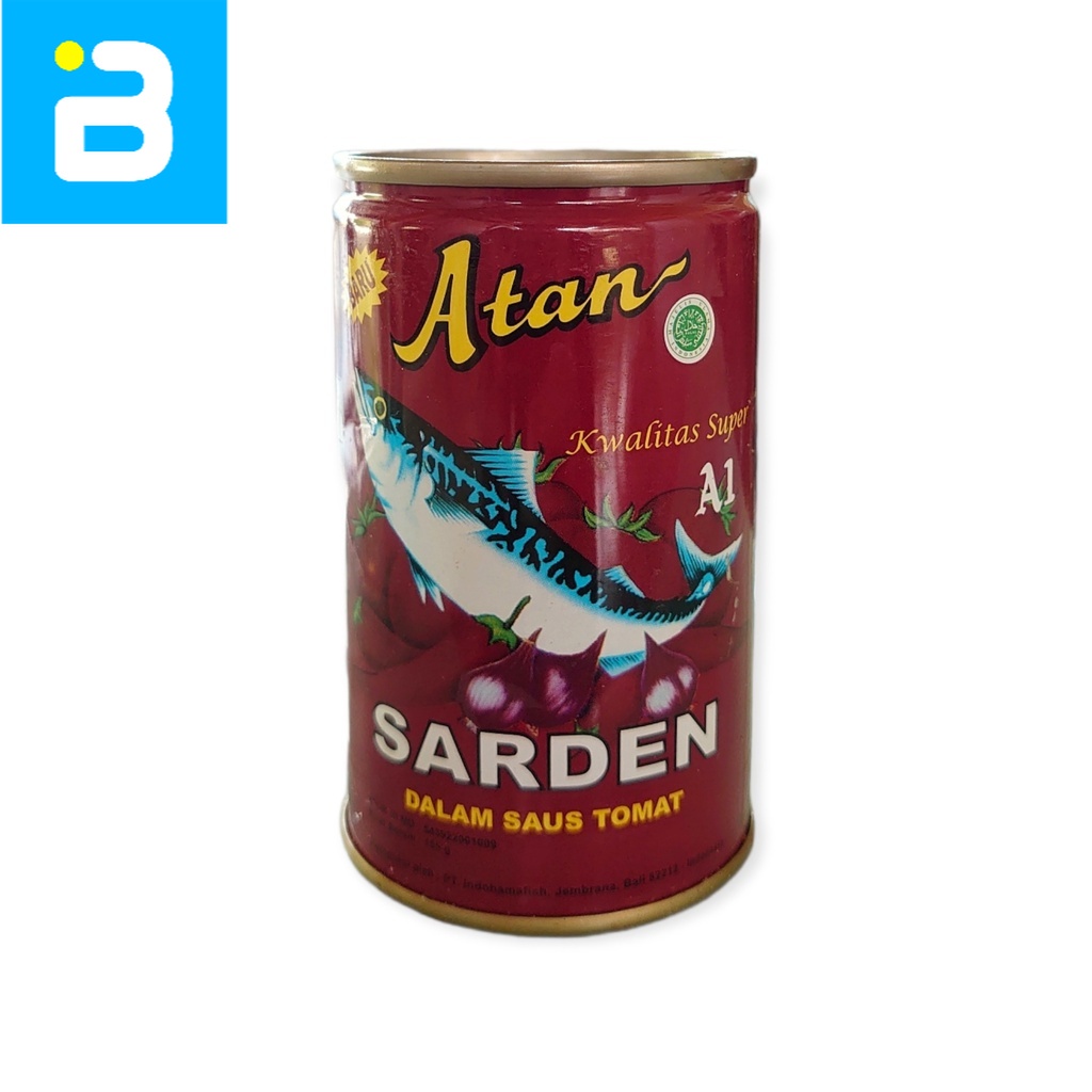 

Atan Sarden Saus Tomat 155 G