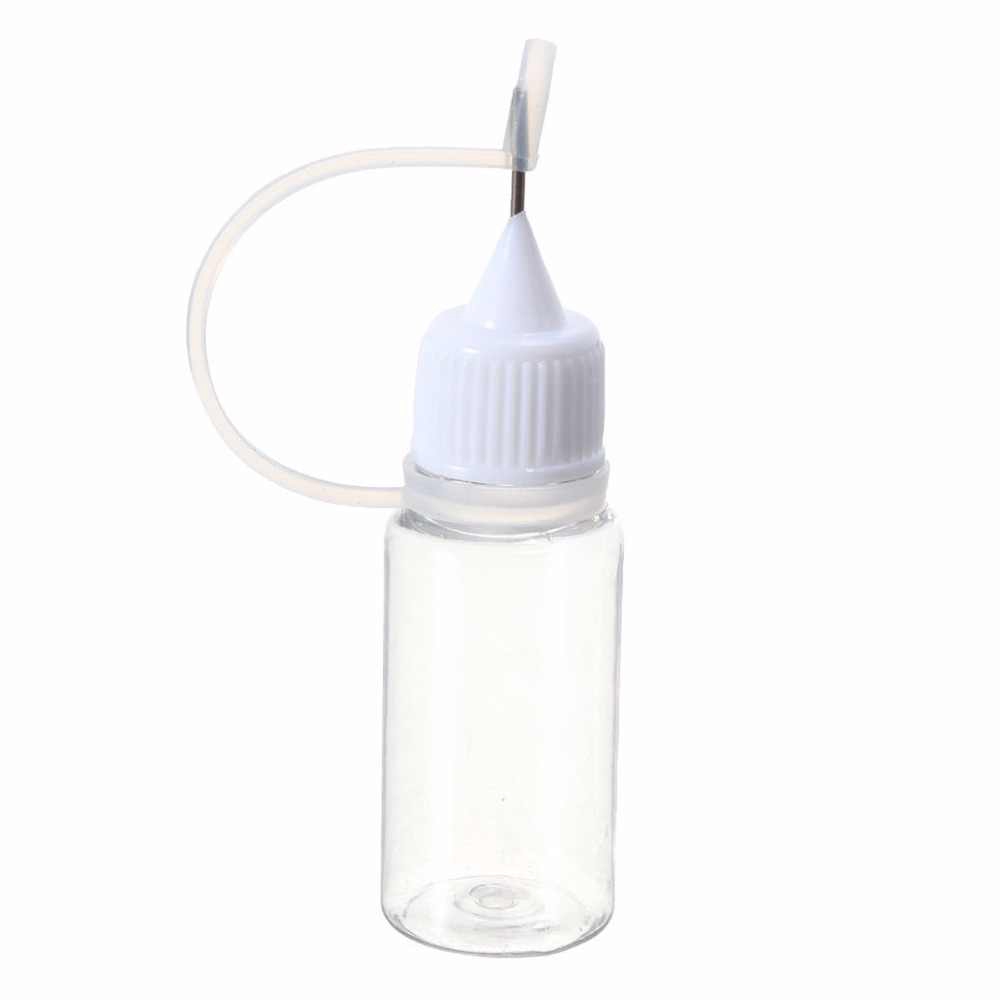 [DEV-9052] BOTOL JARUM KOSONG REFILL LIQUID CAIRAN LEM TETES AKRILIK BOTTLE PE-10 ML