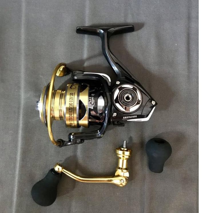Bagus Dipakai.. REEL PANCING MERK FUGU { POWER HANDLE } AMAYA 2000 ASLI JAPAN QUALITY TERBARU DAN TE