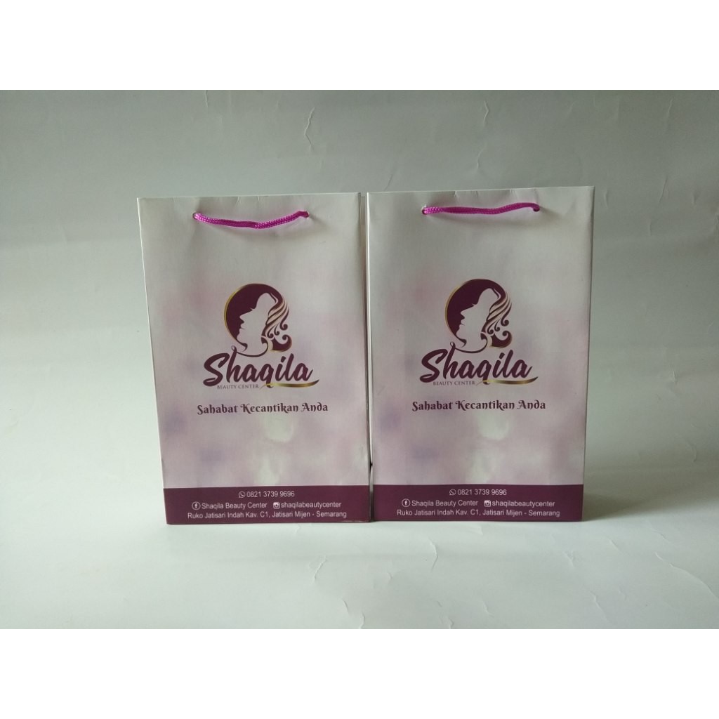 

Paperbag Full Printing untuk Skincare