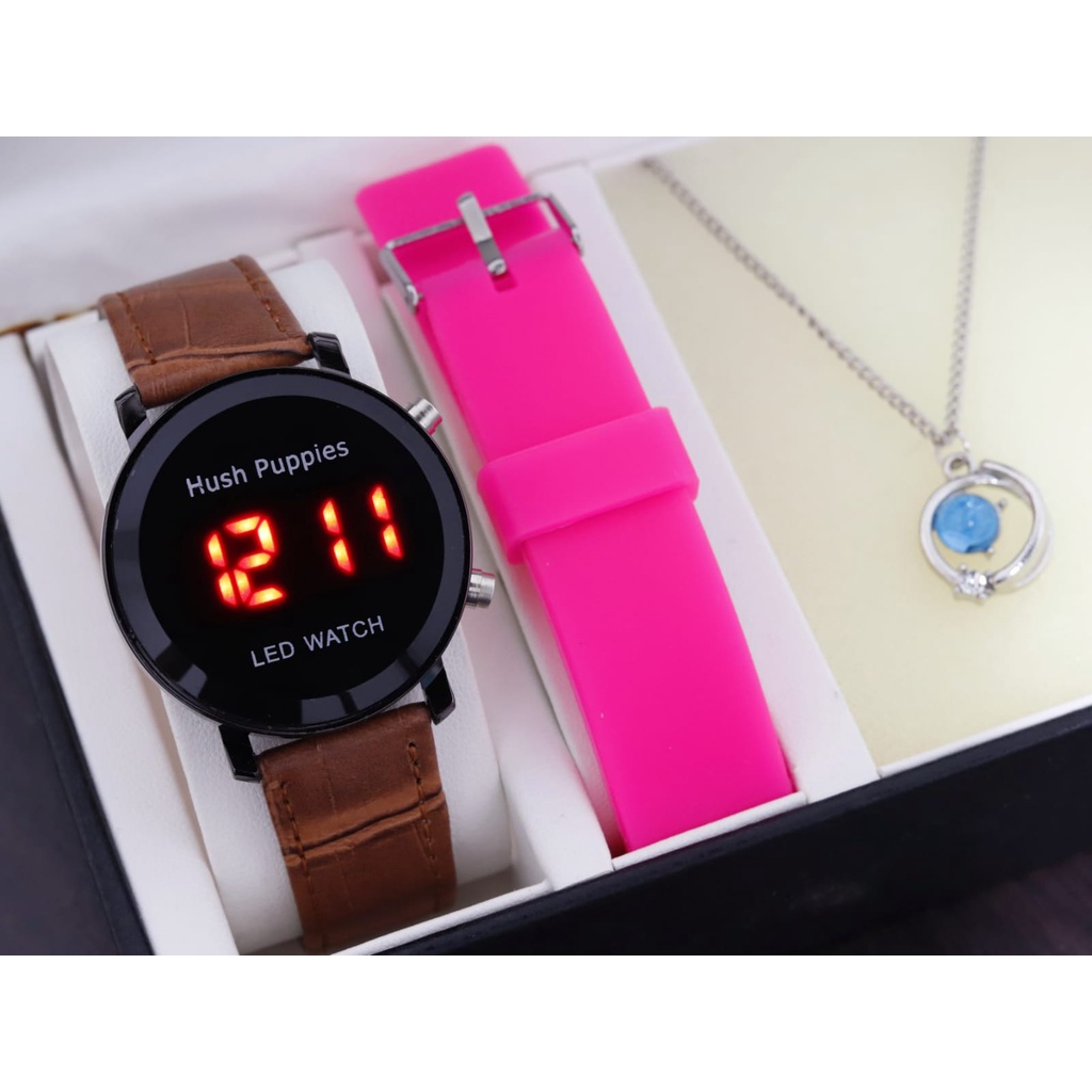 Brand new Jam tangan wanita Digital Free Strap Rubber