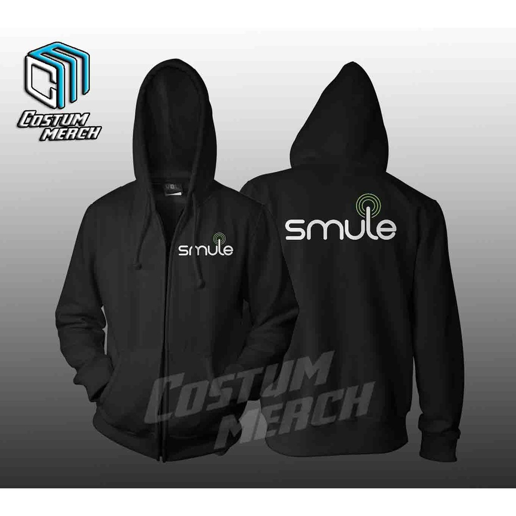 BERKUALITAS!!! Hoodie Zipper SMULE Keren Pria &  Sweater Distro Jaket