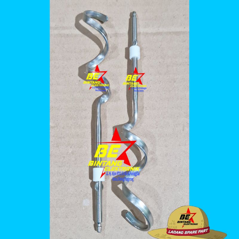 [COD] STICK MIXER ULIR PHILIPS TIPE A STIK KOCOKAN GARPU SPIRAL DONAT HR 1530 1538 CUCINA Original Dough Hook