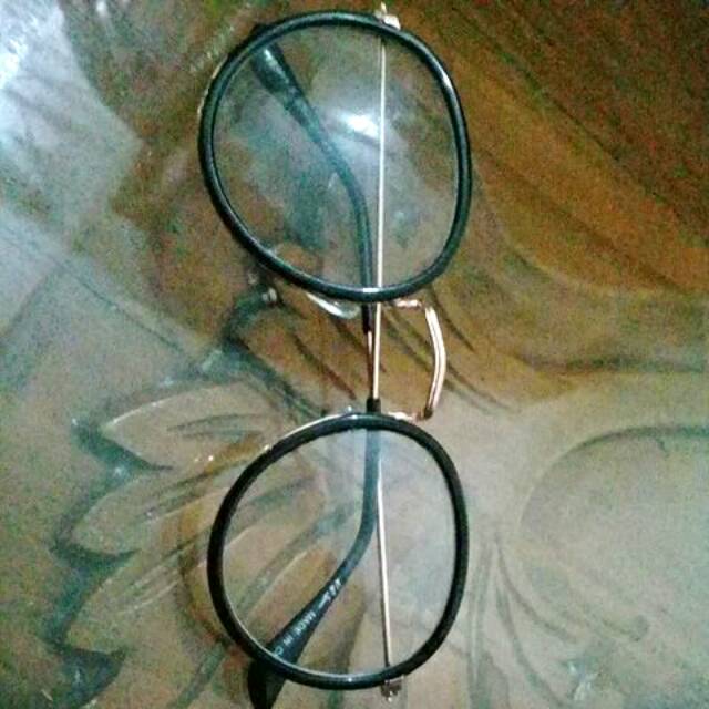 Kacamata korea oval bulat