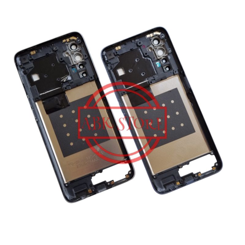 MIDDLE FRAME - TULANG TENGAH BAZEL BEZEL - RANGKA TUTUP MESIN REALME 6 ORIGINAL