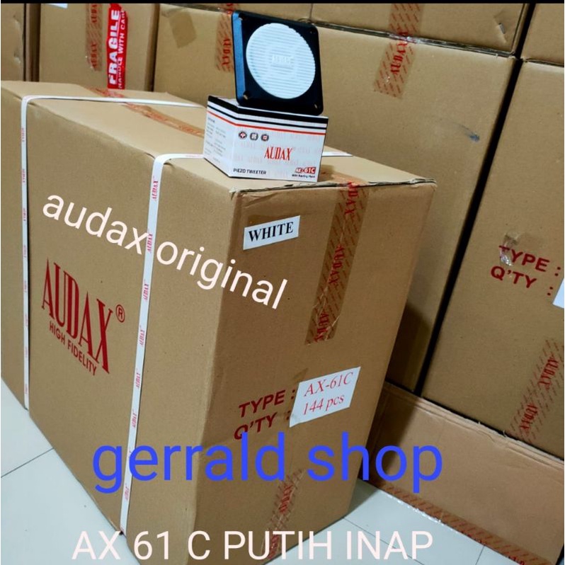 AUDAX AX 61 C PUTIH INAP TWEETER AUDAX ORIGINAL PER DUS