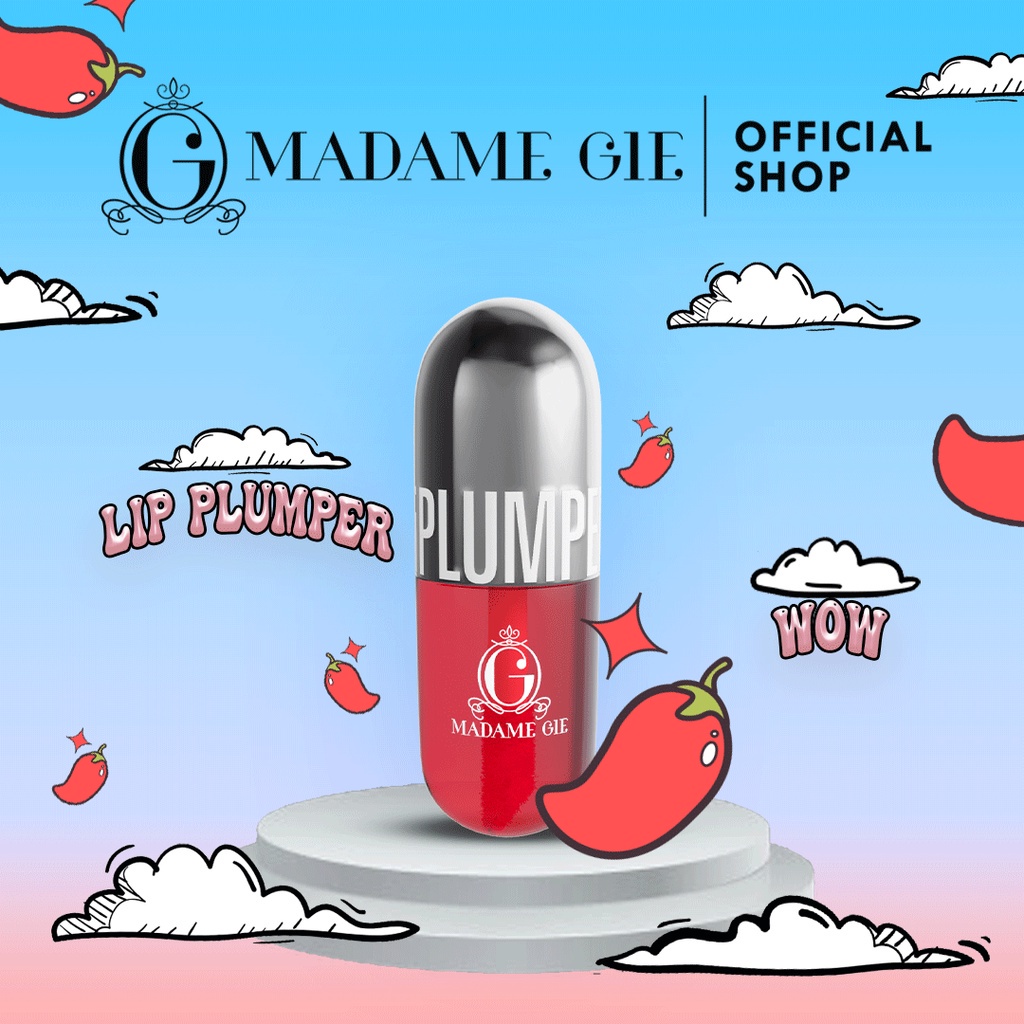 DOMMO - D8136 Madame Gie #LiPlumper - Makeup Lipill Plumper Lipstick