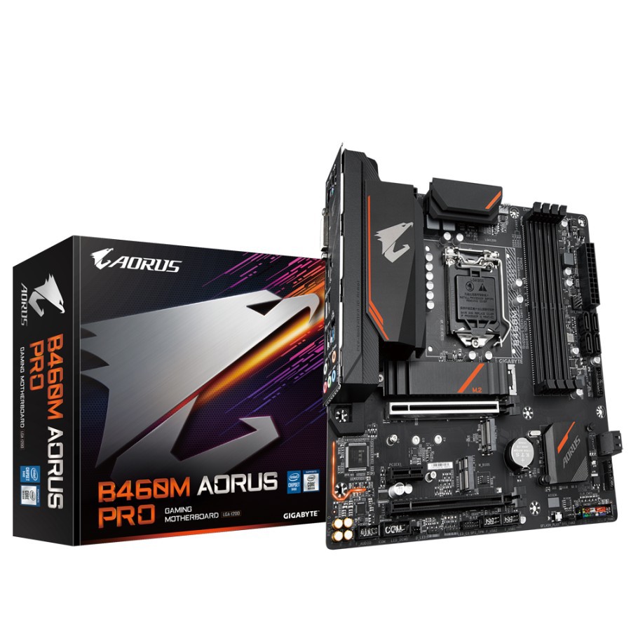 Gigabyte B460M Aorus Pro LGA1200 B460 DDR4 USB3.2 SATA3