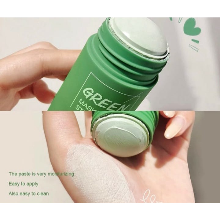 MEIDIAN Green Tea Mask Cleansing Clay Stick Masker wajah Masker Pembersih komedo/Cleansing Mask