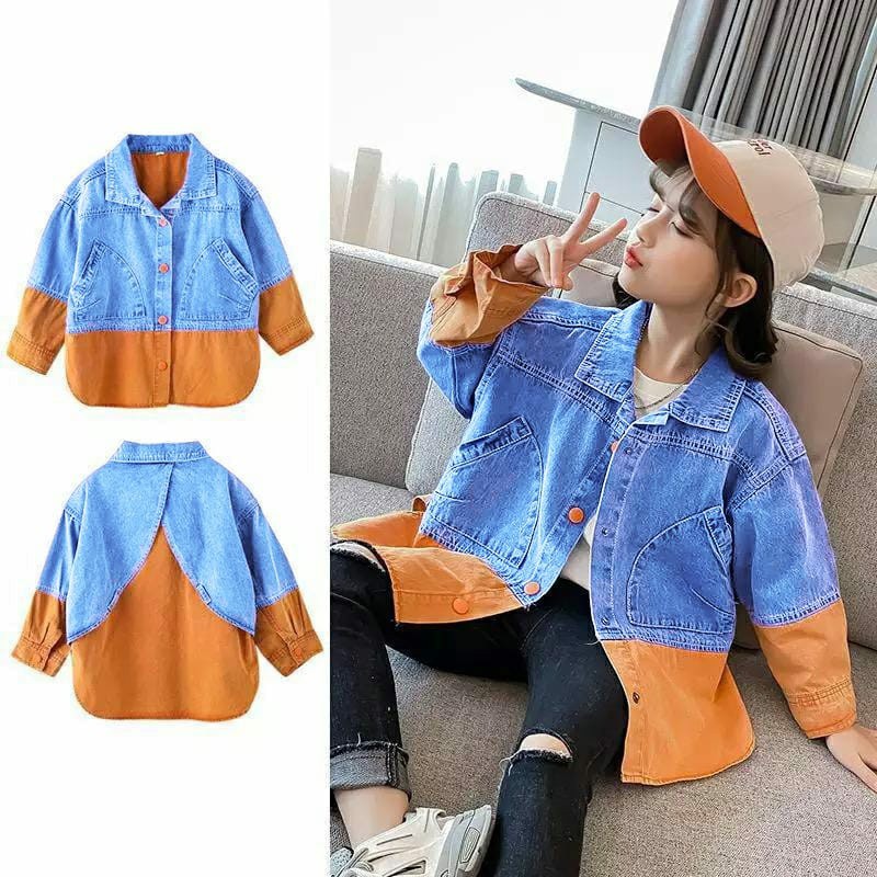 jaket anak cewek - jaket anak perempuan model korea - jaket anak cewek yang terbaru - KI