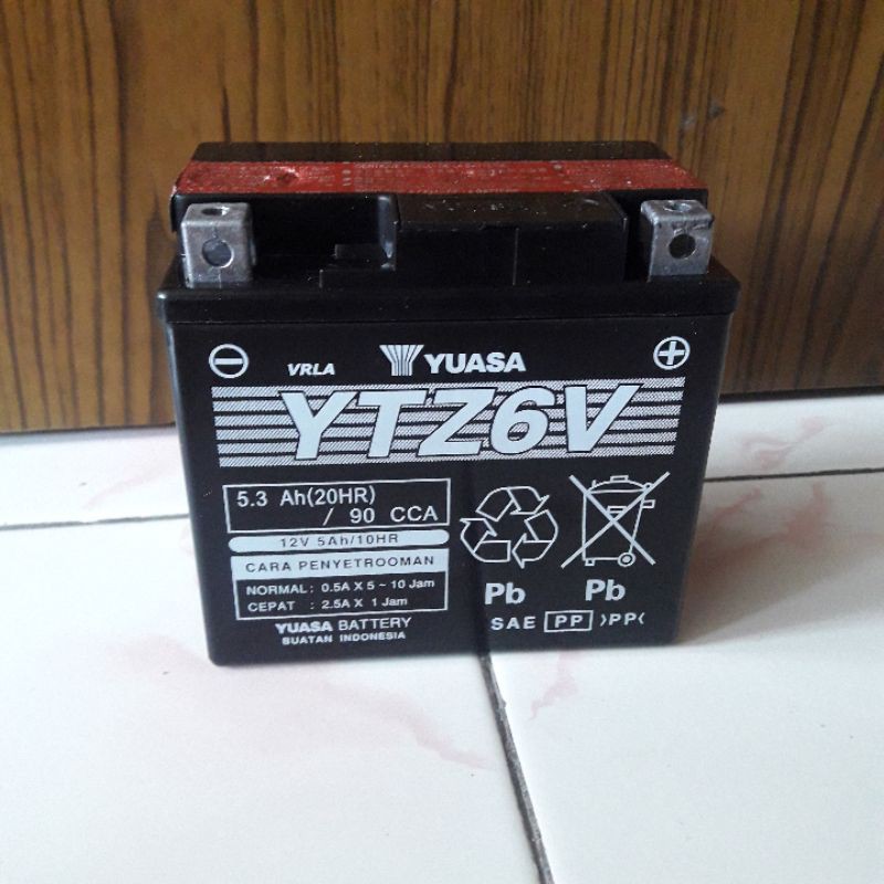 Aki YTZ6V / GTZ6V Yuasa MF