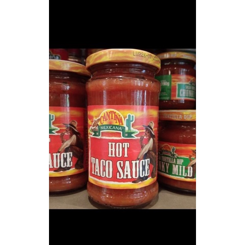 

cantina hot taco sauce saus 220gr