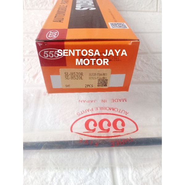 LINK STABIL STABILIZER LINK DEPAN JAZZ GK5 S RS 2014 2015 2016 2017 2018 2019 2020 555 JAPAN ORIGINAL