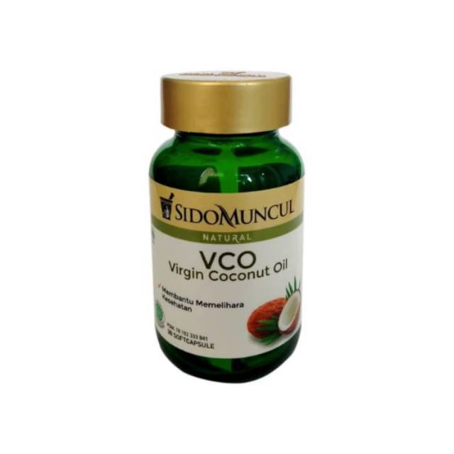 

NATURE VIRGIN COCONUT OIL CAPSULE 30 SIDOMUNCUL / Minyak Kelapa / Kesehatan