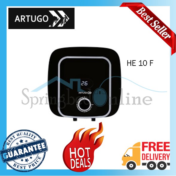 ARTUGO Electric Water Heater Digital Display - HE 10 F