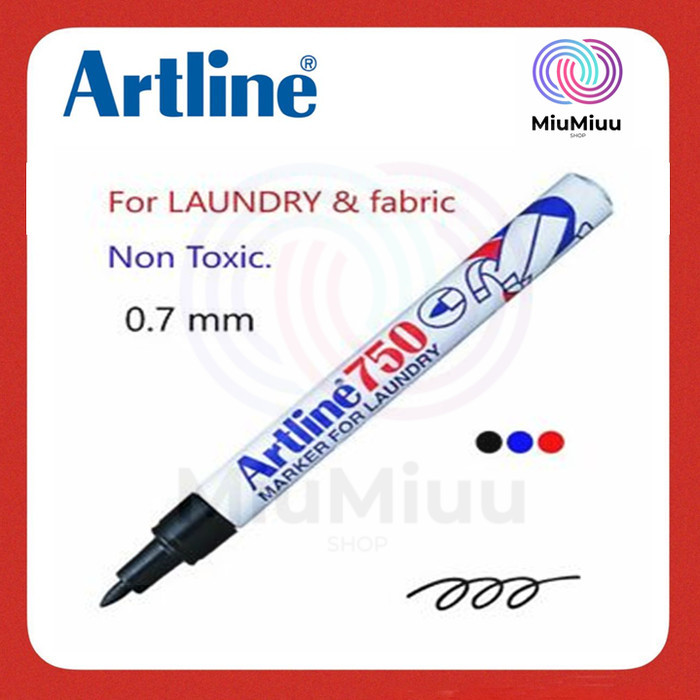 

SPIDOL KAIN KAOS TEKSTIL LAUNDRY MARKER 0.7 MM ARTLINE EK-750