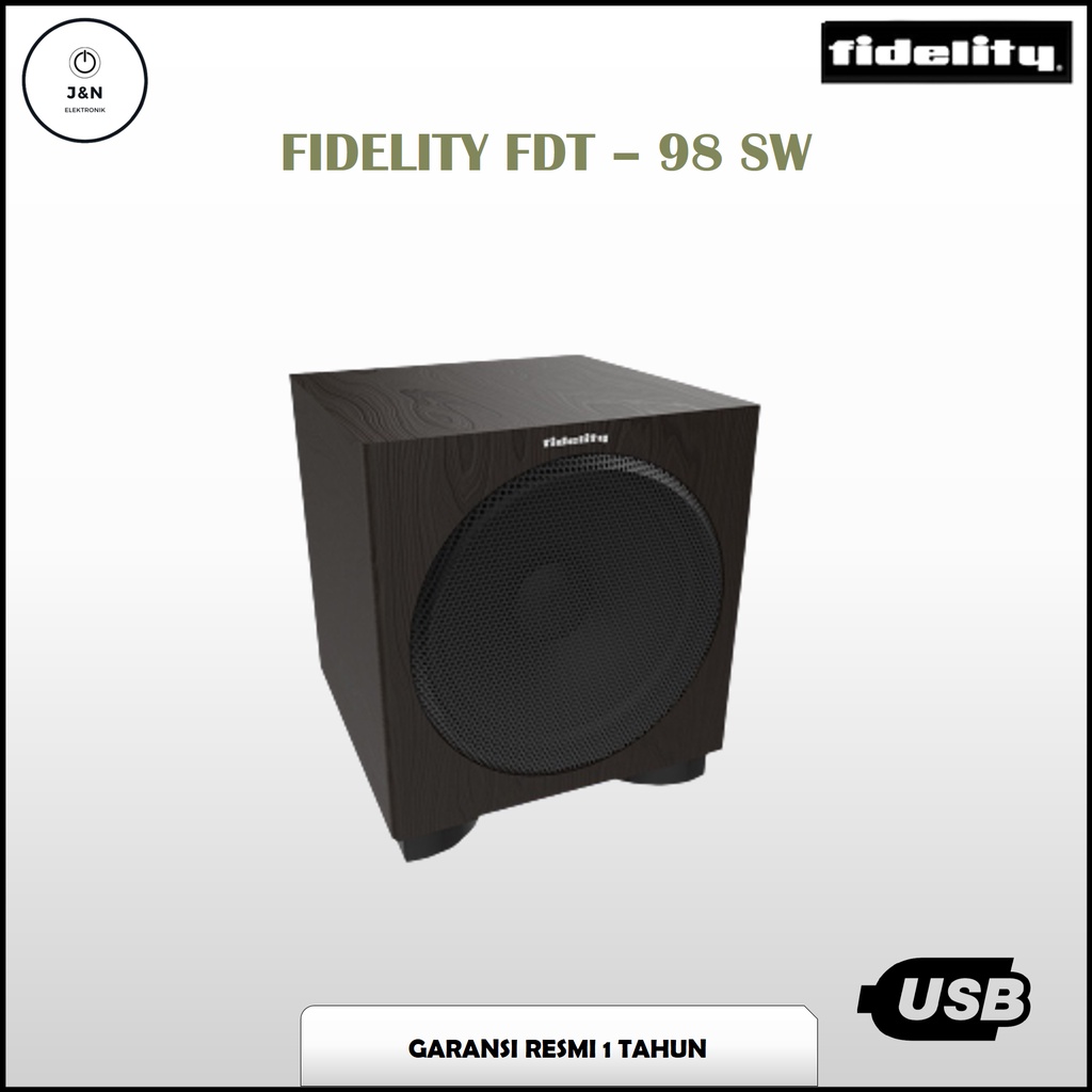 SUBWOOFER FIDELITY 98 SW