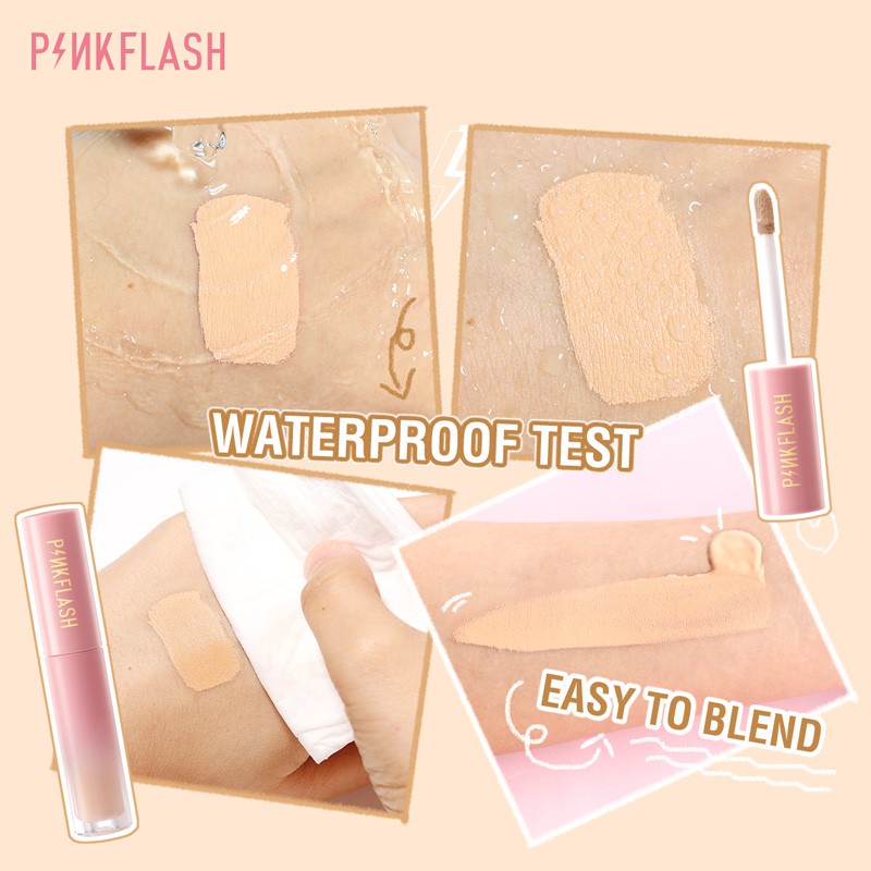 PINKFLASH #OhMyBreath Liquid Concealer Tahan Air Tahan Lama