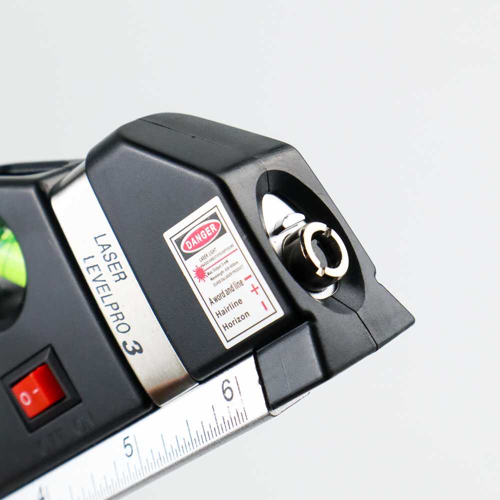 (100% BARANG ORI)  Penggaris Laser 250CM + Waterpass - TL243