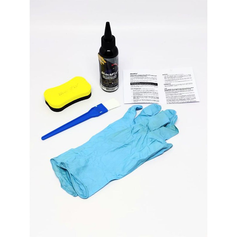 Blackfix Original Penghitam Plastik Karet Body motor mobil OEM Look Fresh Permanen