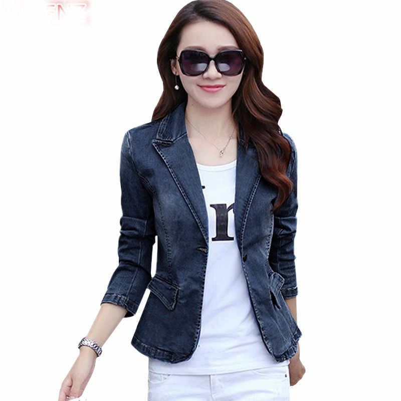 JAKET JEANS MANTEL WANITA/BLAZER JEANS WANITA