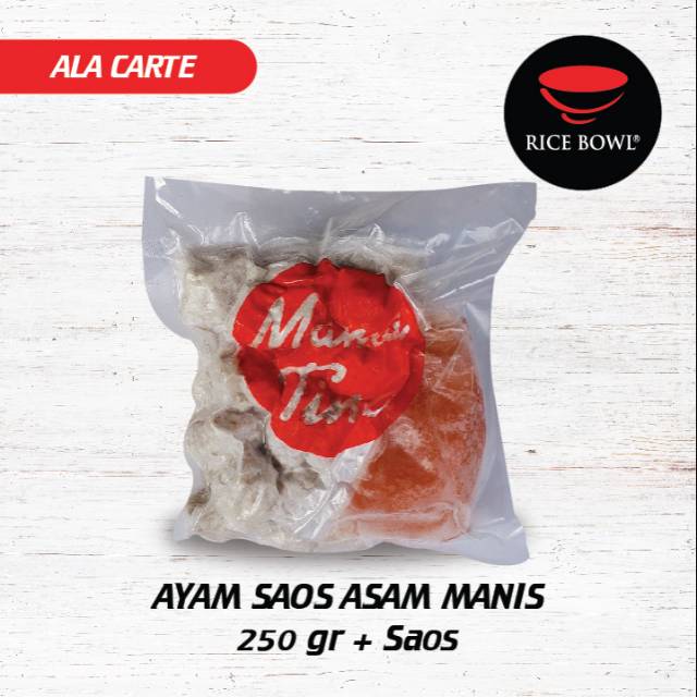 

AYAM SAOS ASAM MANIS 250 GR + SAOS 100 GR