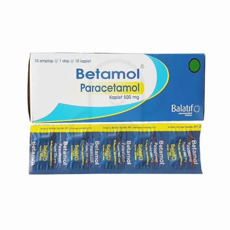 Betamol Tablet/ Obat Demam/ Meredakan Nyeri Ringan