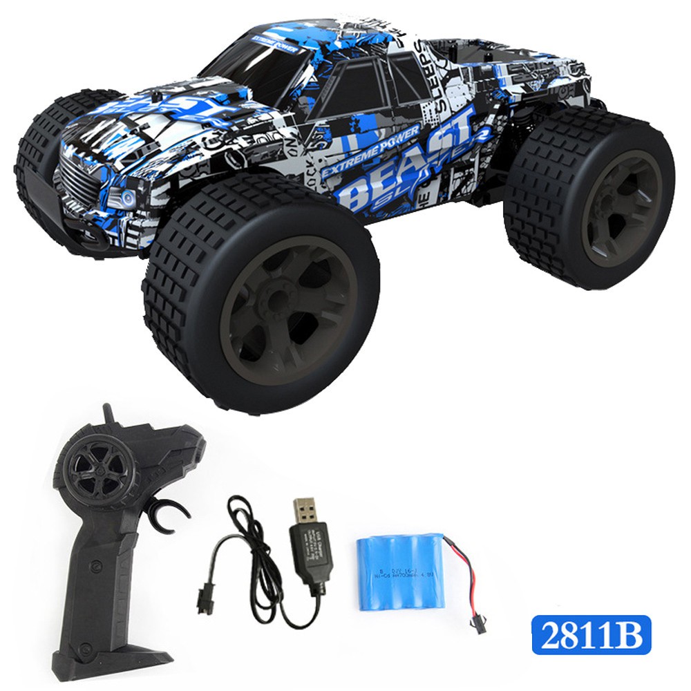 1 20 2WD kecepatan tinggi RC balap  mobil  4WD Remote 