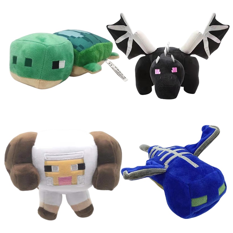 Minecraft Stuffed Animal Soft Plush ToyPixel Doll Children Gift Plushies Toy