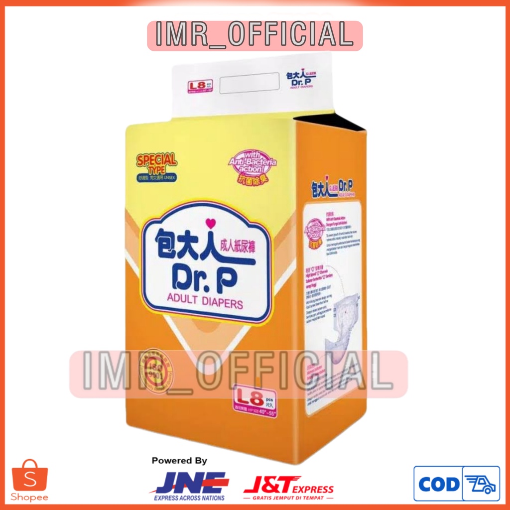 DR.P SPESIAL (POPOK DEWASA)  M10/L8 TERLARIS