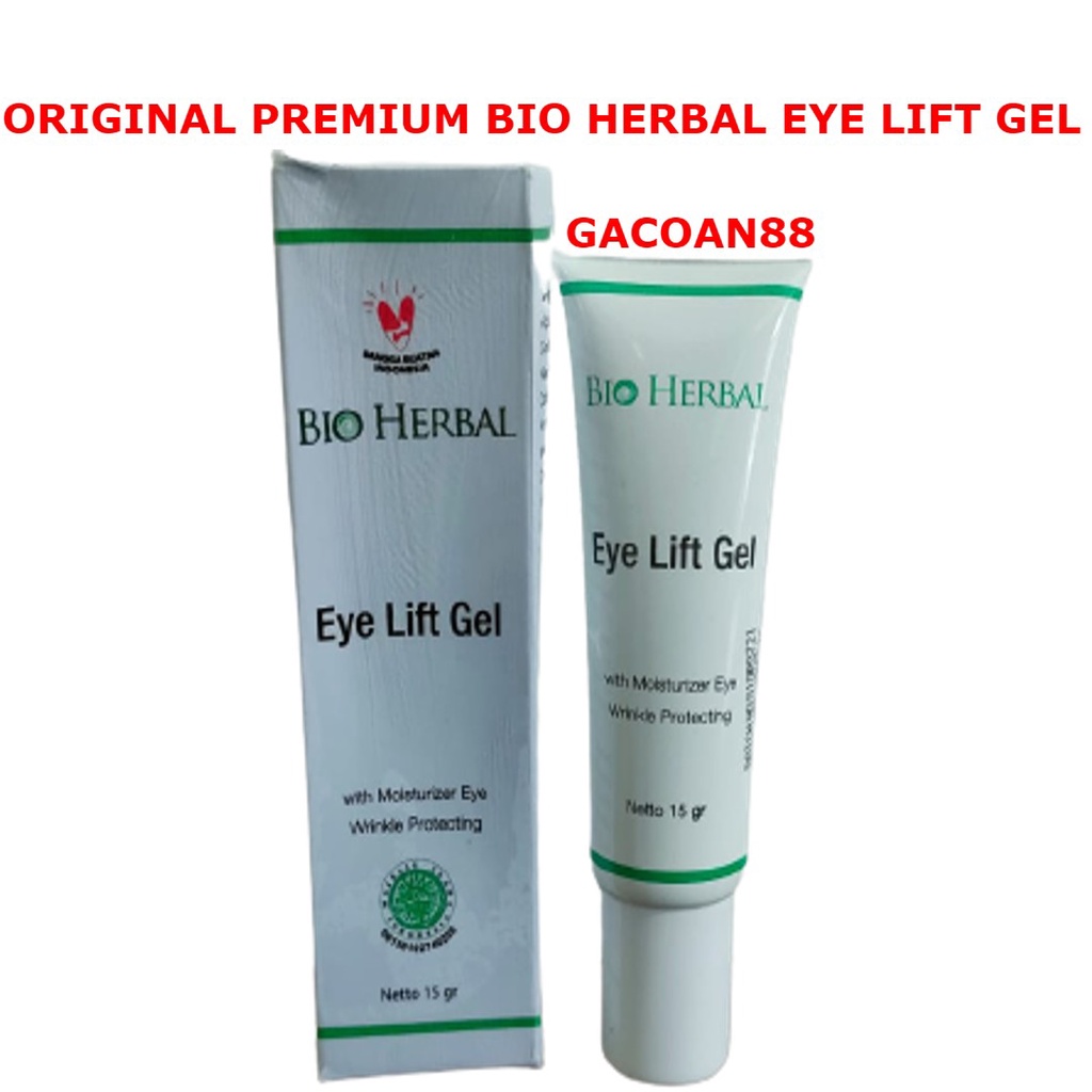 ORIGINAL BIO HERBAL EYE LIFT GEL KRIM MATA SERUM MATA BPOM