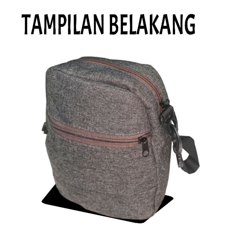 Tas Selempang Pria Mini / Tas Selempang Kecil Pria