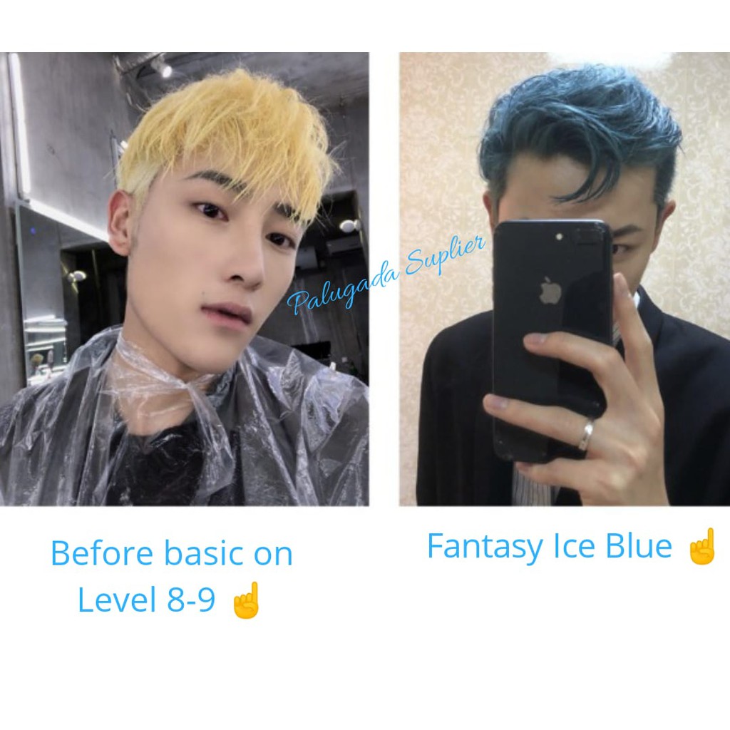 Bisa Cod Cat Rambut Fantasy Ice Blue Pewarna Rambut Semir Rambut Caltu New Style Fantasy Ice Hair Shopee Indonesia