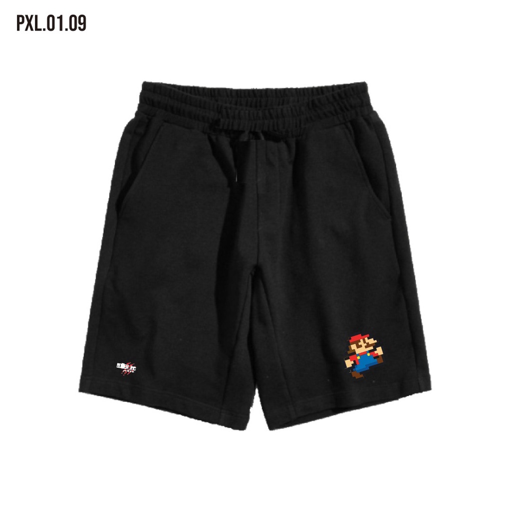 CELANA BOXER PRIA BLACK DTF PREMIUM QUALITY DALAMAN KOLOR BOXSER PANTAI DISTRO SURFING ALL SIZE GMK