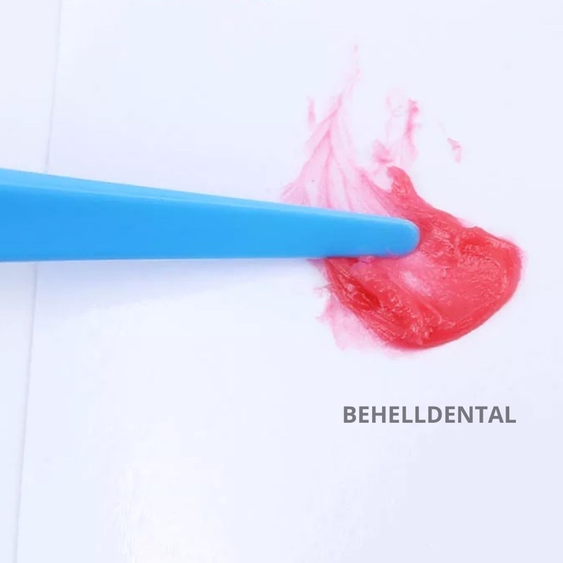 Dental spatula agate agata gic spatel mixing merk gc // adukan lem behel // alat pengaduk alginate gips gigi behel BEHELLDENTAL