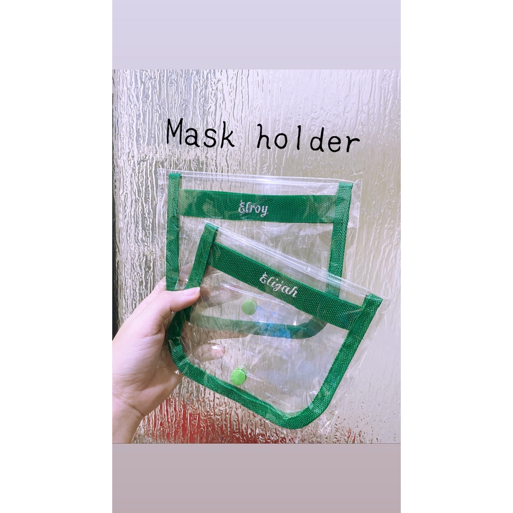 Fawn’G Handmade - Mask holder / dompet masker / dompet mika / masker pouch BUTTON