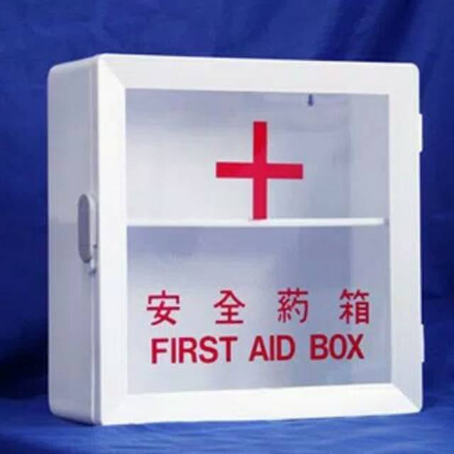 KOTAK P3K MASPION (FIRST AID BOX) KOTAK OBAT RUMAHAN / KOTAK OBAT P3K BAHAN PLASTIK