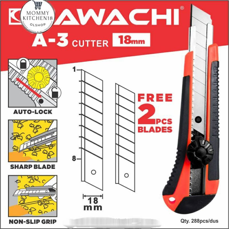 

cutter serbaguna kawachi